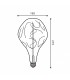 Bombilla Filamento Espiral A165 4W 350Lm 330º E27 Serie Vintage