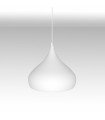 Lámpara Colgante Coppen White 1xE27 IP20