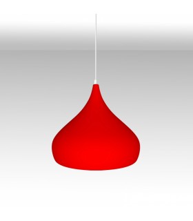 Lámpara Colgante Coppen Red 1xE27 IP20