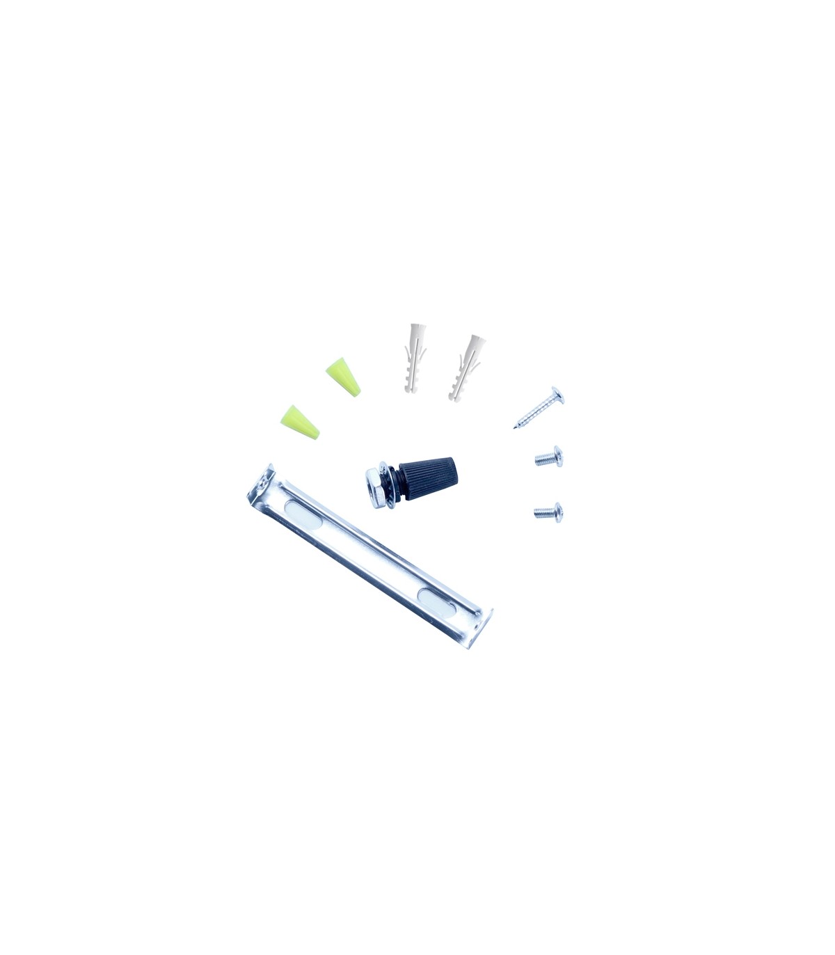 Portalámparas/Florón Nice E27 Dorado Cepillado Cable 1m