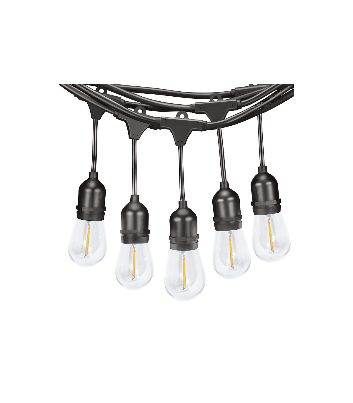 Guirnalda Led Solar 3W 100Lm 10 Bombillas E27 IP65