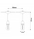 Guirnalda Led Solar 3W 100Lm RGB 10 Bombillas E27 IP65
