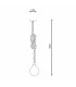 Portalámparas Colgante Rope Vintage E27