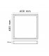 Marco Para Superficie Panel Blanco 60x60cm
