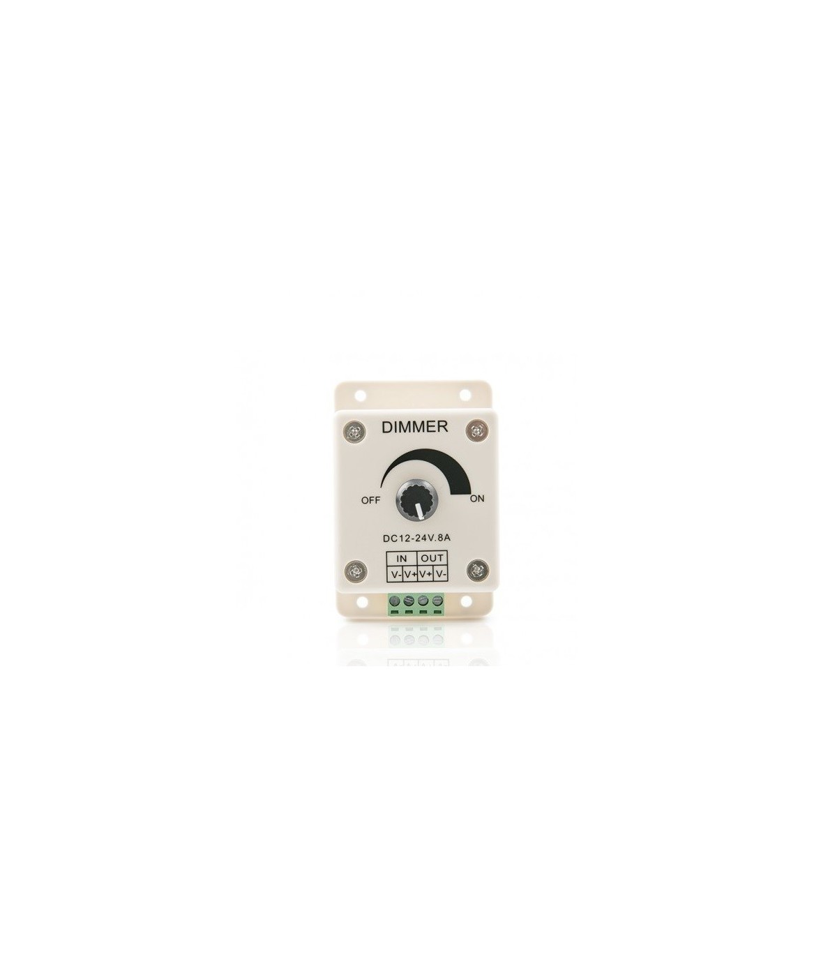 Regulador intensidad Tiras LED 96/192W 12V-24V 8A