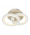 Plafón Led SYDNEY 32W 4160Lm Blanco/Madera Clara CCT