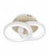 Plafón Led SYDNEY 32W 4160Lm Blanco/Madera Clara CCT