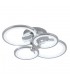 Plafón Led SYDNEY 76W 10260Lm Cromo CCT