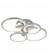 Plafón Led SYDNEY 76W 10260Lm Cromo CCT