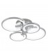 Plafón Led SYDNEY 76W 10260Lm Cromo CCT