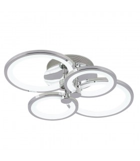 Plafón Led SYDNEY 76W 10260Lm Cromo CCT