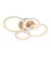 Plafón Led SYDNEY 76W 10260Lm Blanco/Madera Clara CCT
