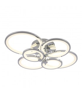 Plafón Led SYDNEY 134W 18090Lm Cromo CCT