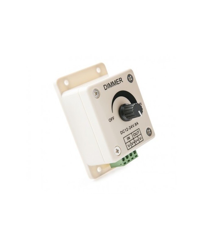 Regulador intensidad Tiras LED 96/192W 12V-24V 8A