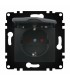 Enchufe Schuko con Tapa Serie PJ 2P+TT 16A