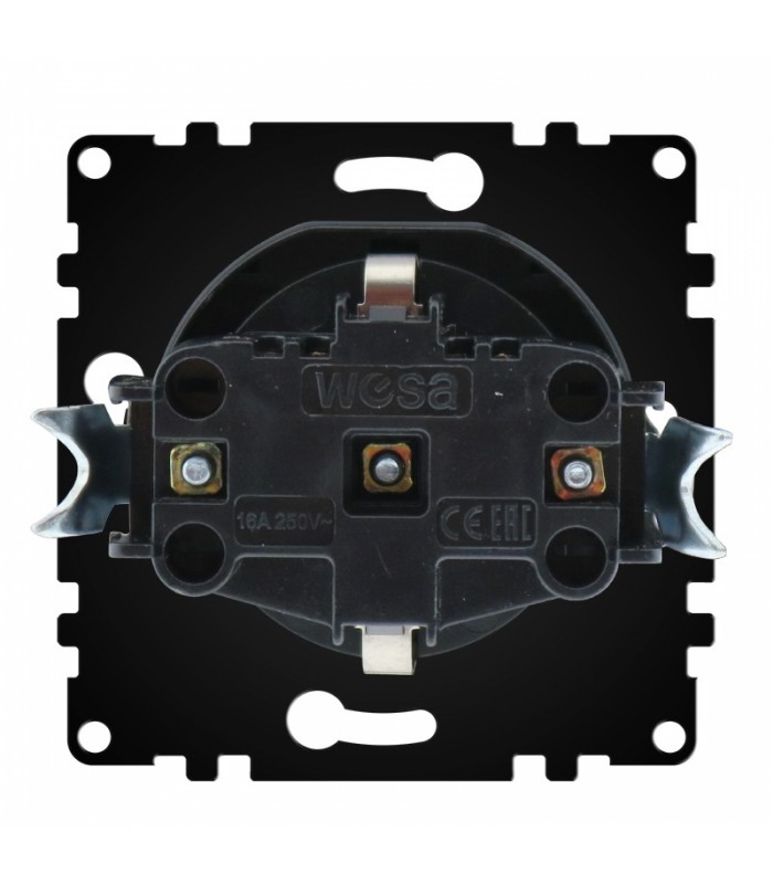 Enchufe Schuko con Tapa Serie PJ 2P+TT 16A