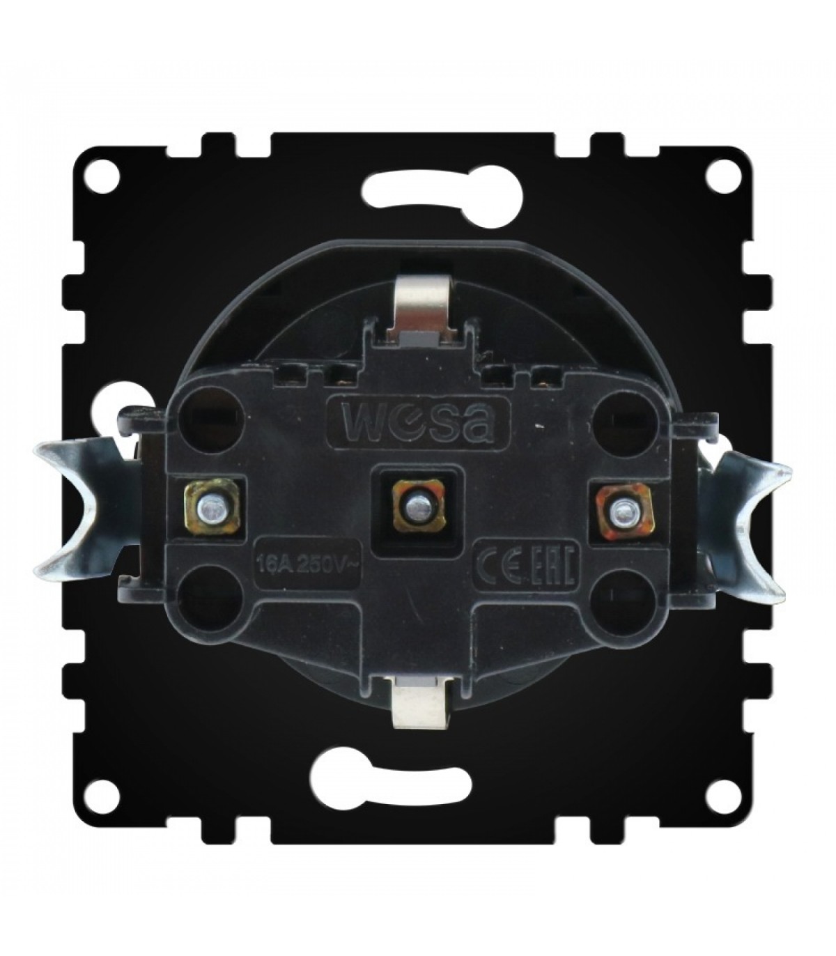 Enchufe Schuko con Tapa Serie PJ 2P+TT 16A