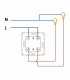 Interruptor Doble Serie EP 10A