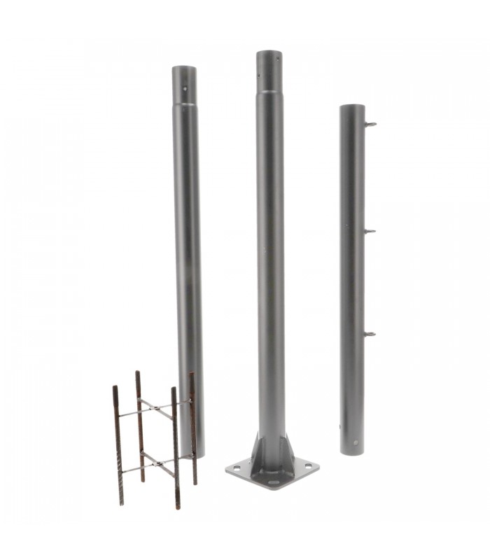 Columna Para Guirnalda LEDME Desmontable Gris 3 Metros