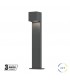 Baliza Grande VILA Antracita 10W 1000LM IP54 CCT