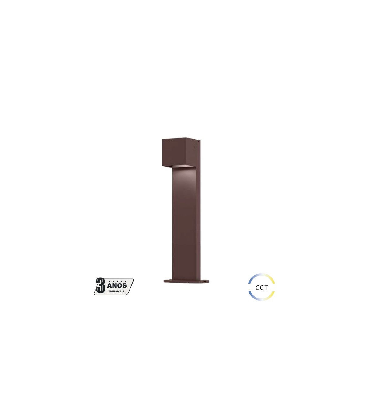 Baliza Pequeña VILA Corten 10W 1000LM IP54 CCT