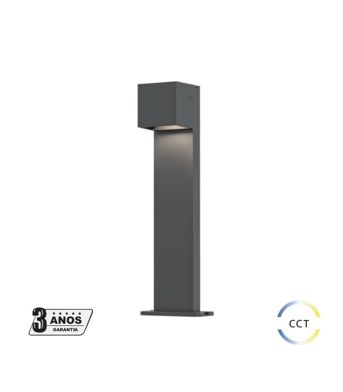Baliza Pequeña VILA Antracita10W 1000LM IP54 CCT