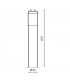 Tubo LED LUXTAR PRO T8 60cm 9W 1170Lm IP20 G13