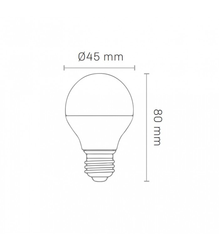 Bombilla Led 1W 50LM E27 Color Decorativa