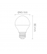 Bombilla Led LUXTAR 5W 470Lm 180º E27
