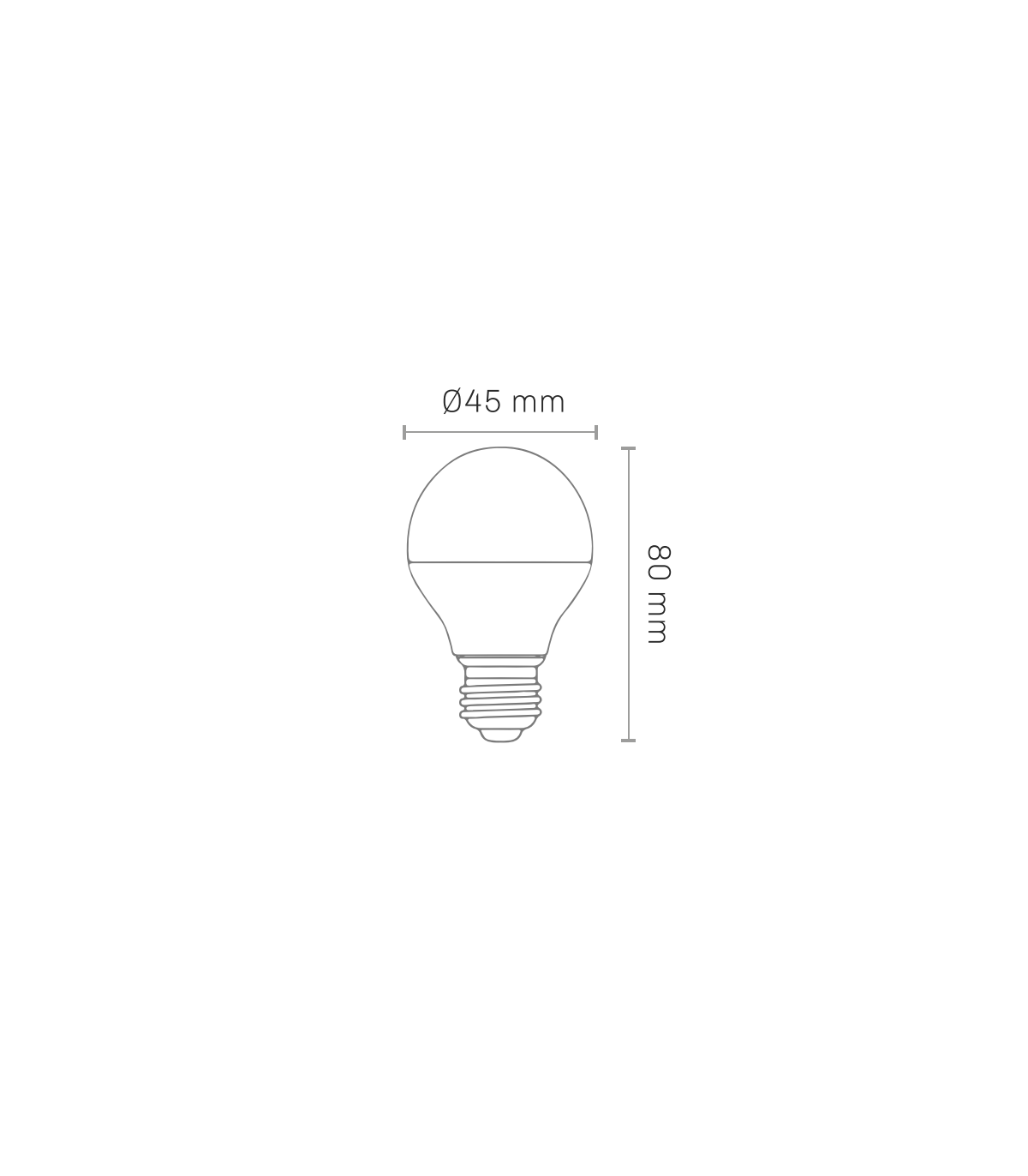 Bombilla Led LUXTAR 5W 470Lm 180º E27