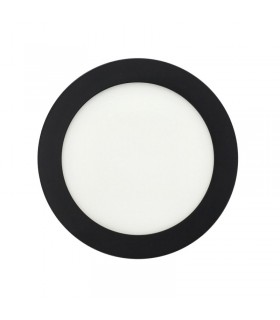 Downlight Led 13W 1020Lm IP22 Redondo Negro CCT