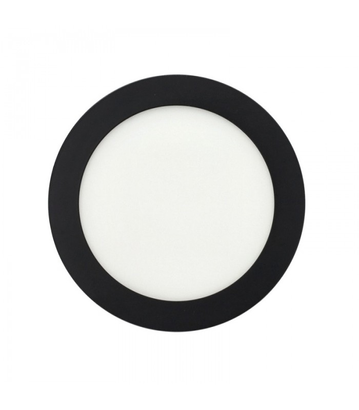 Downlight Led 13W 1020Lm IP22 Redondo Negro CCT