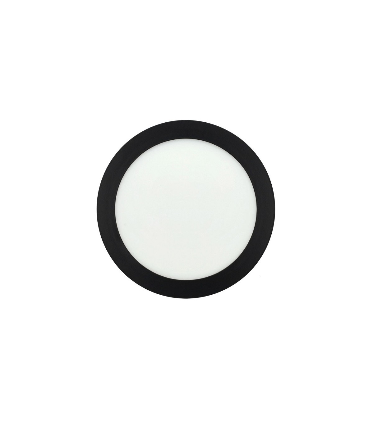 Downlight Led 18W 1540Lm IP22 Redondo Negro CCT