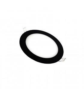 Downlight Led 13W 1020Lm IP22 Redondo Negro CCT