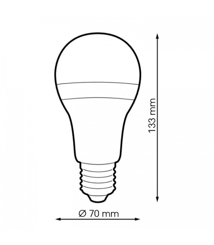 Bombilla Led LUXTAR 15W 1520Lm 150º E27