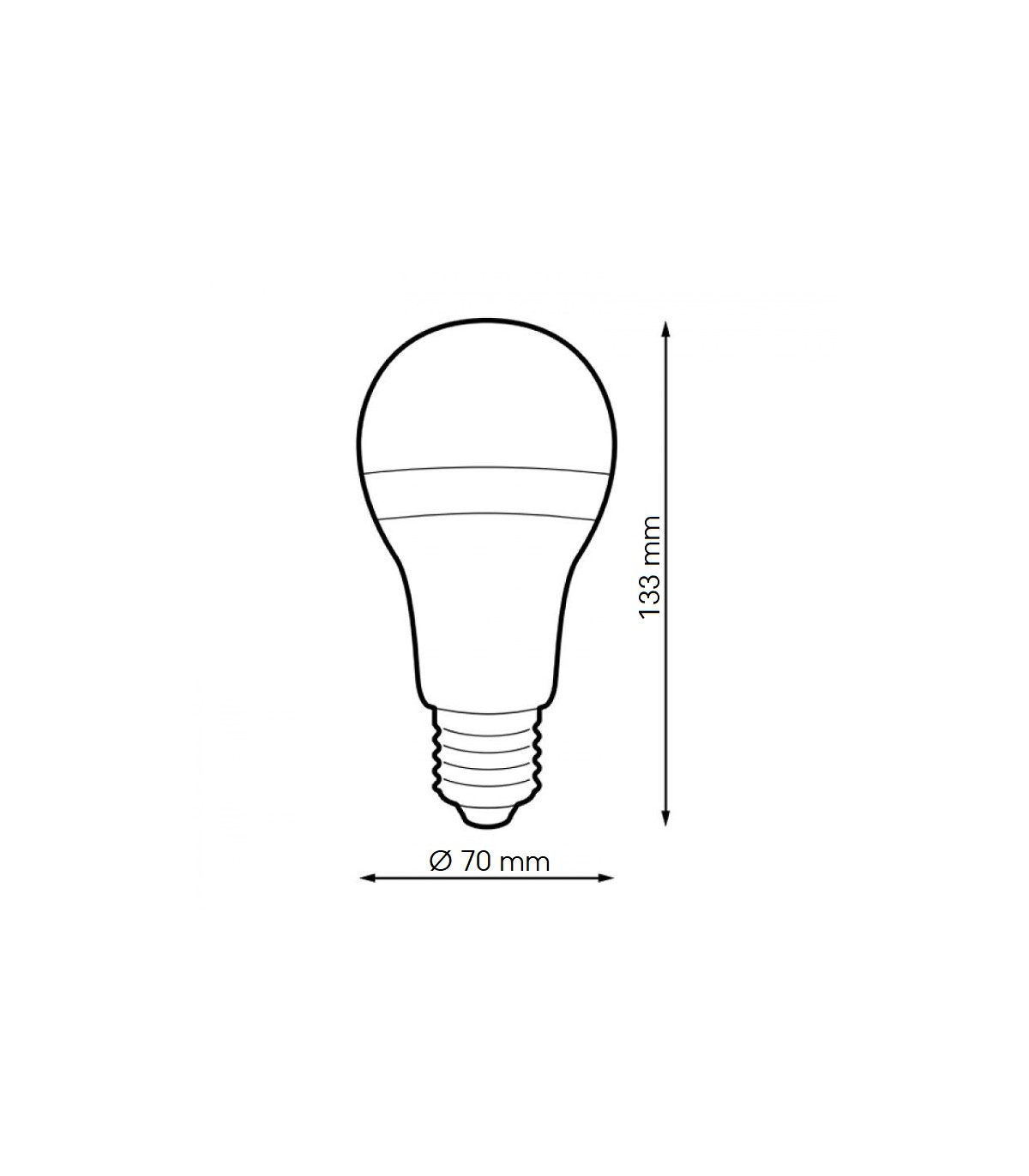 Bombilla Led LUXTAR 15W 1520Lm 150º E27