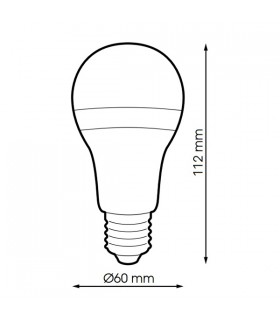 Bombilla Led LUXTAR 8.8W 608Lm 150º E27