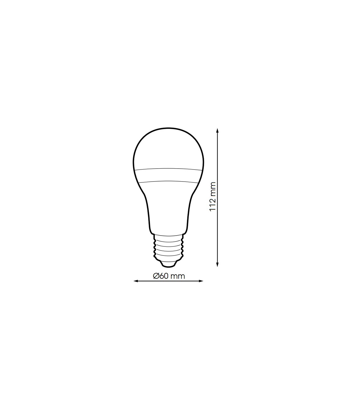 Bombilla Led LUXTAR 8.8W 608Lm 150º E27