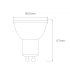 Dicroica Led GU10 Luxtar 7W 500Lm 60º