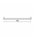 Regleta Industrial ZALSON Para Tubo Led 120cm