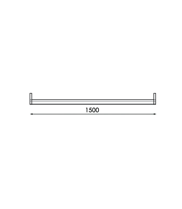 Regleta Industrial ZALSON Para Tubo Led 150cm