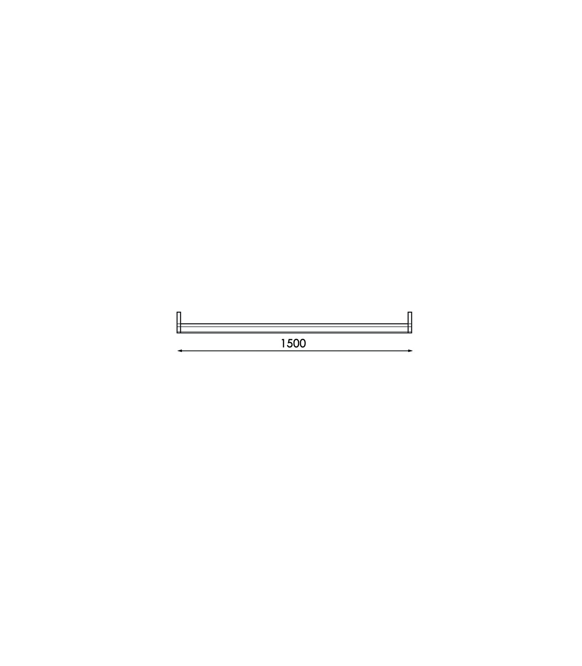 Regleta Industrial ZALSON Para Tubo Led 150cm