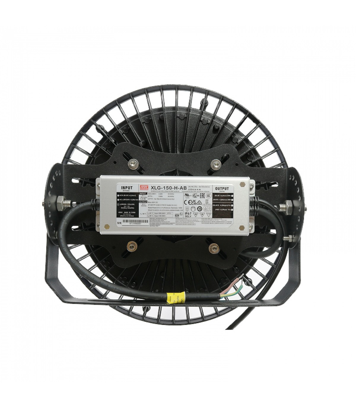 Campana UFO Philips-Mean Well 150W 24000Lm 90º IP65
