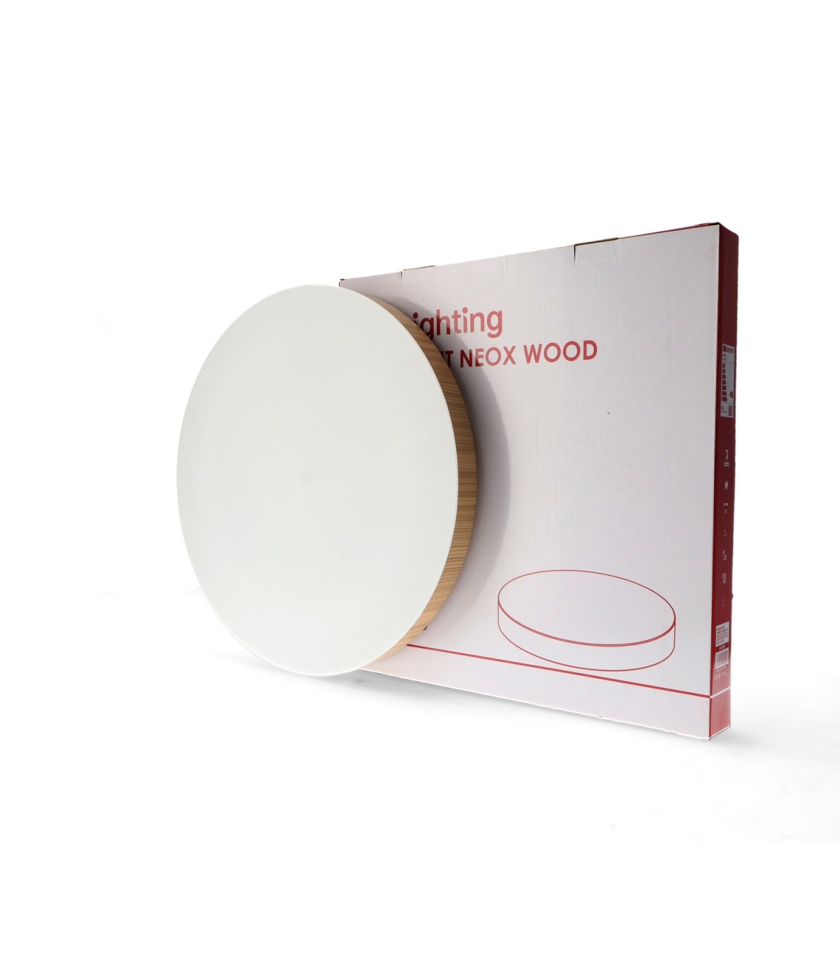 Plafón Led NEOX WOOD 24W 2400LM 120º IP20 CCT