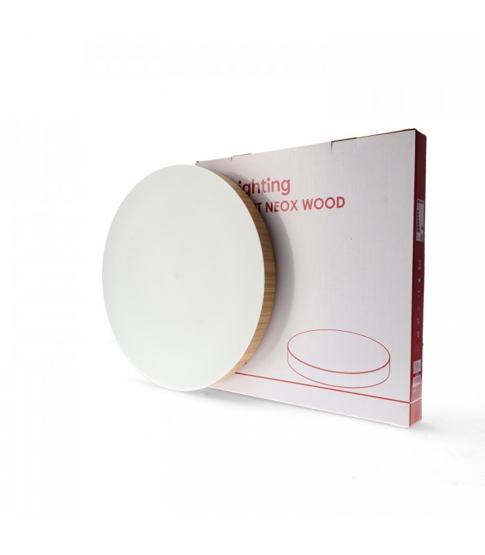 Plafón Led NEOX WOOD 36W 3600LM 120º IP20 CCT