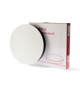 Plafón Led NEOX BLACK 24W 2400LM 120º IP20 CCT