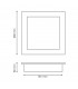 Downlight Led BLACK SQUARE 30W 3300Lm IP20 CCT