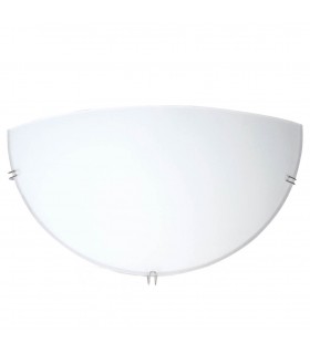 Aplique Semicircular Desing Blanco 1xE27