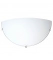 Aplique Semicircular Desing Blanco 1xE27