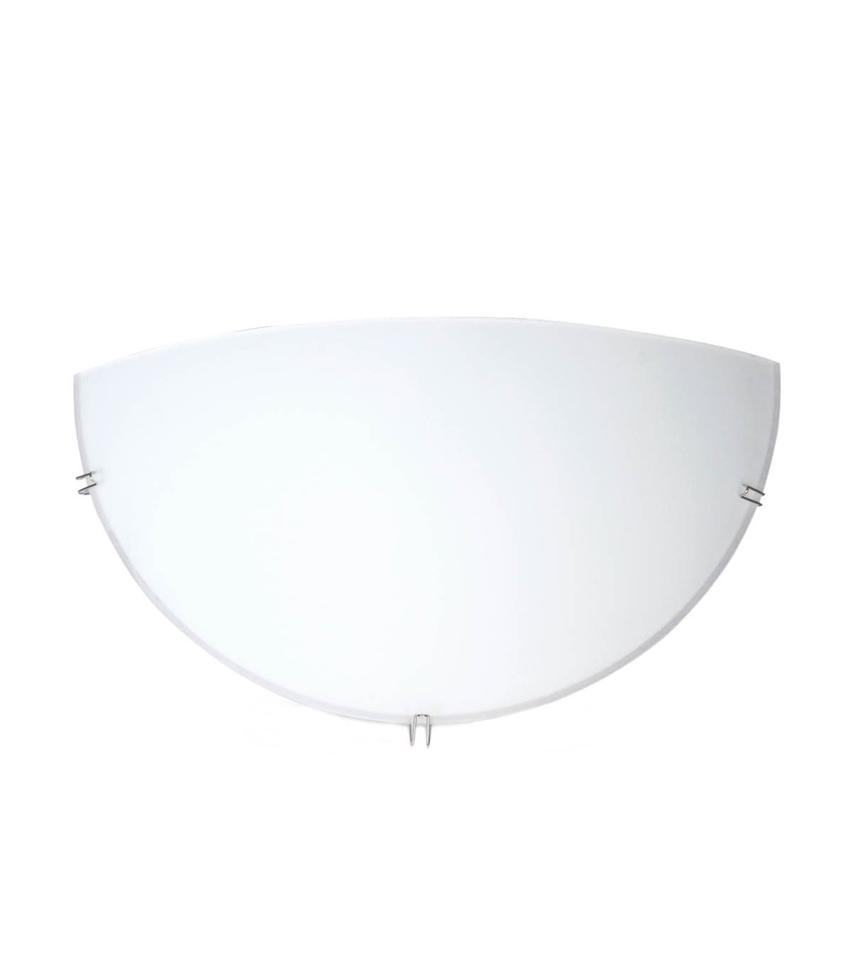 Aplique Semicircular Desing Blanco 1xE27